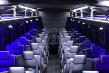 Richardson Charter Bus Interior