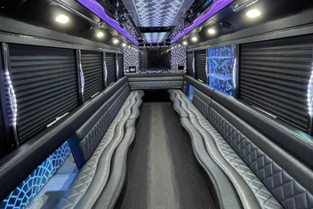Richardson Party Bus Interior