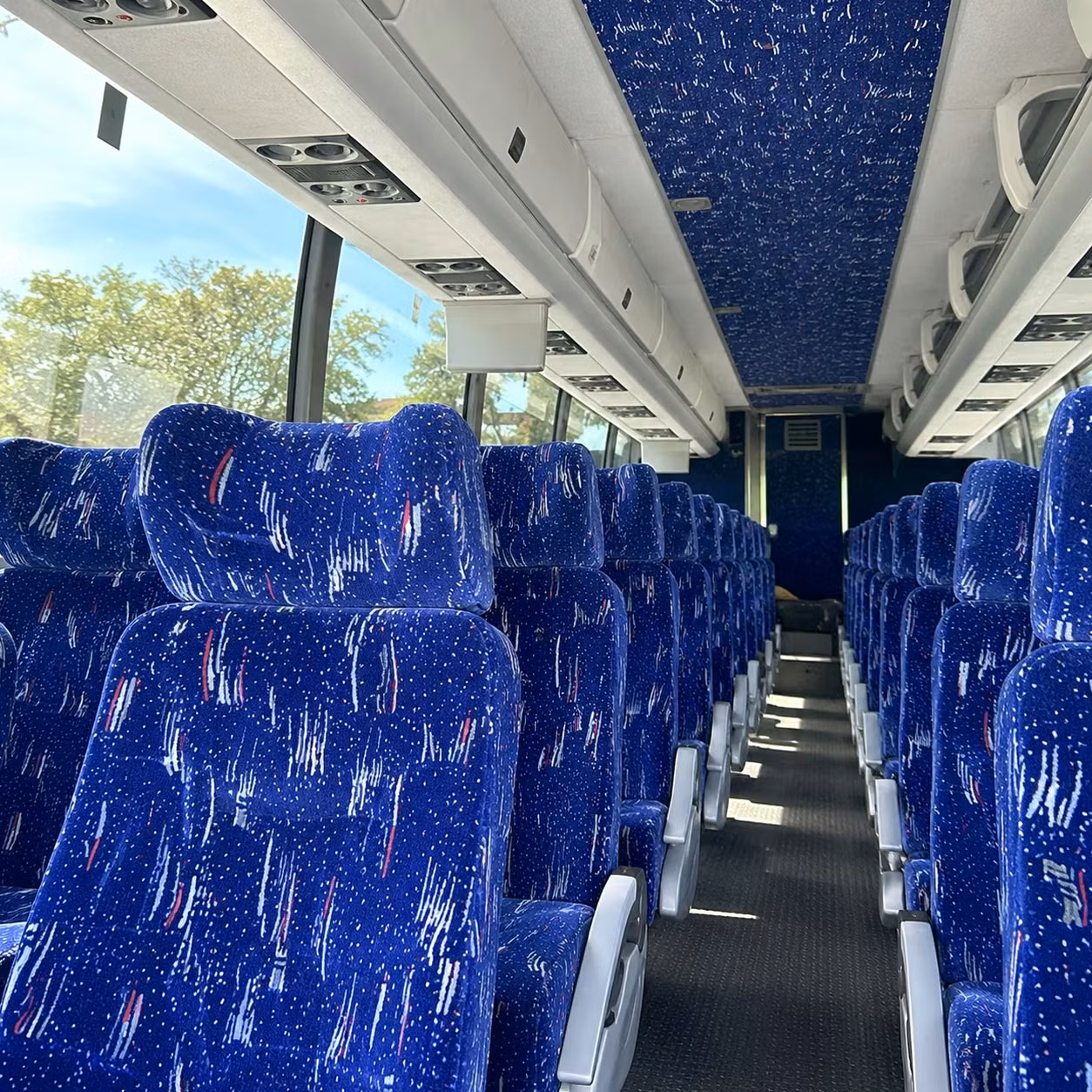 richardson charter bus interior
