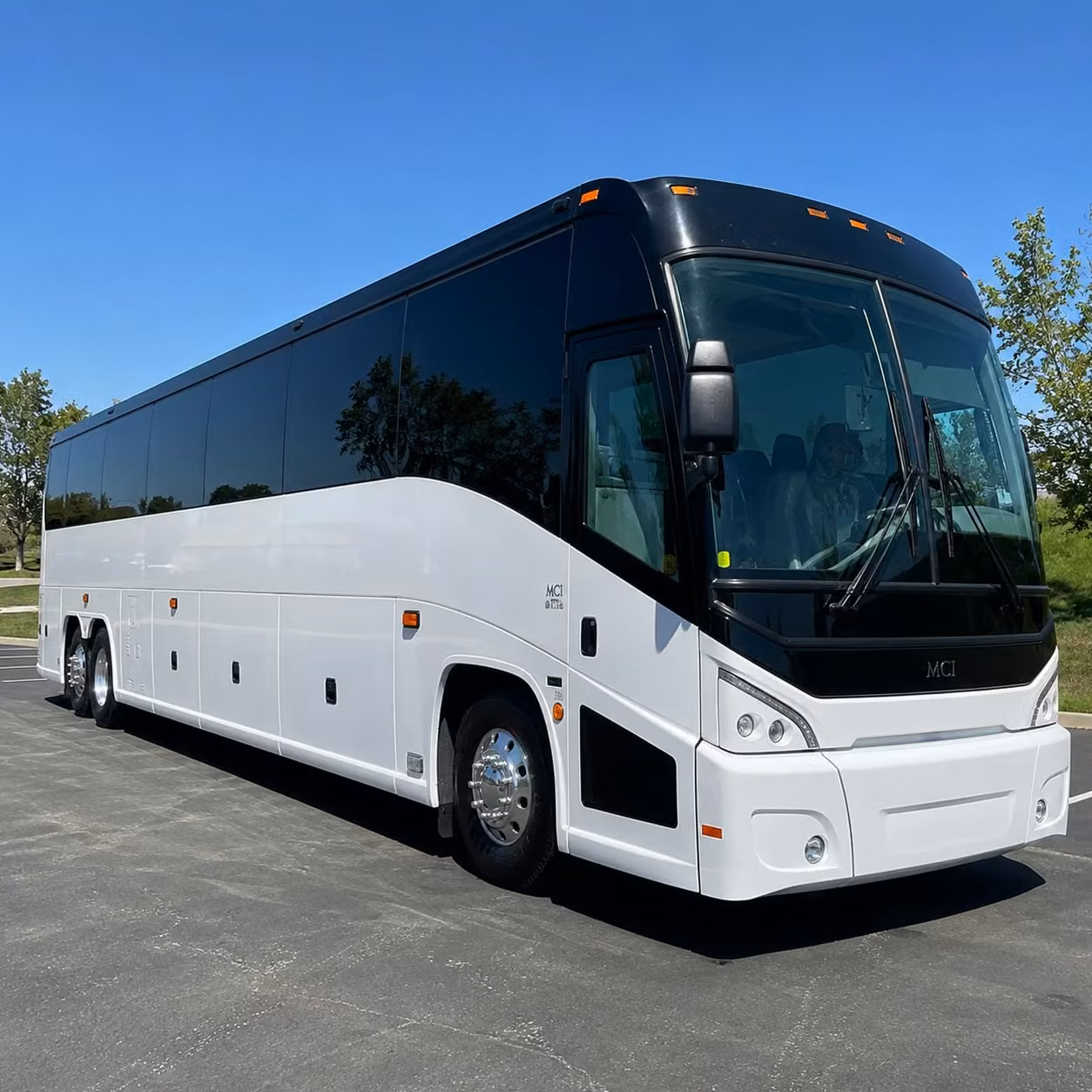 richardson charter bus rental exterior