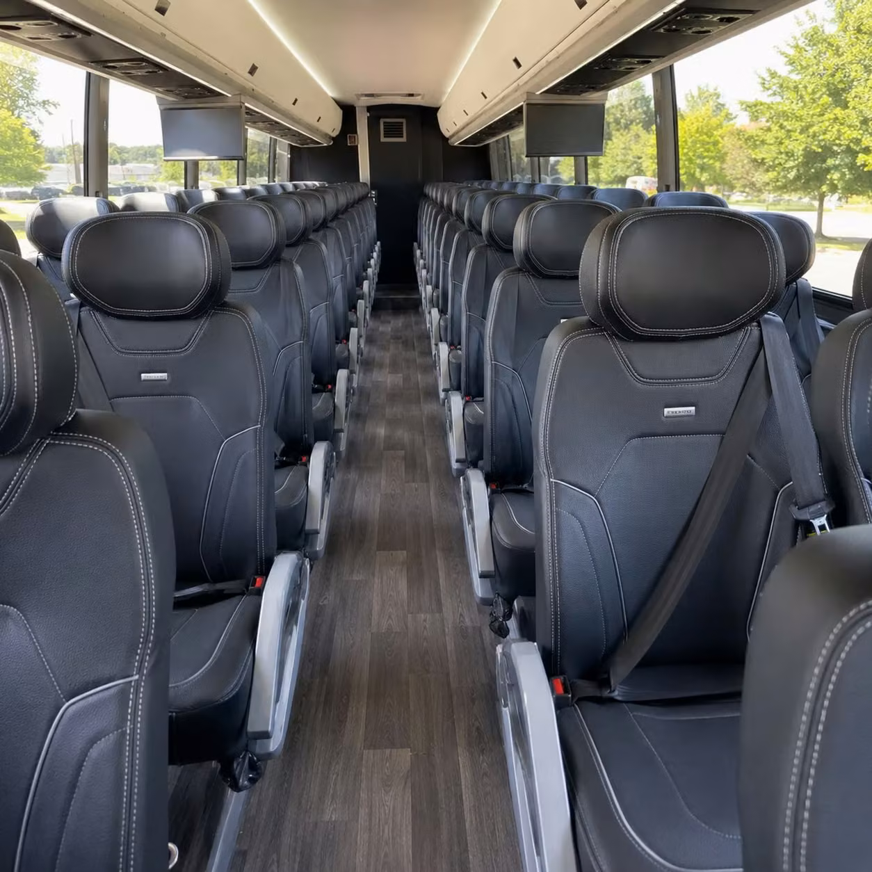 richardson charter bus rental inside