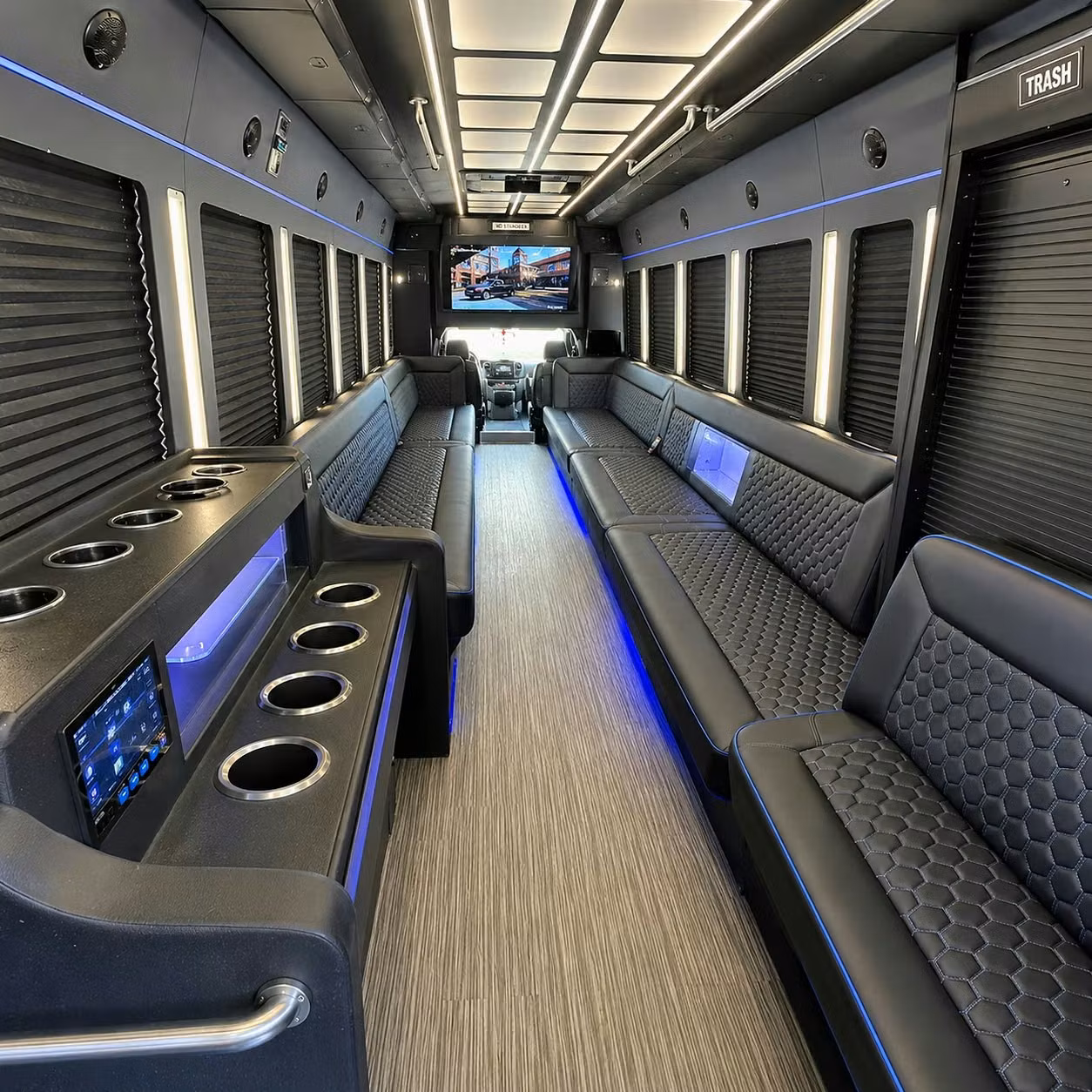 richardson prom night party buses that keep the energy going before you even arrive